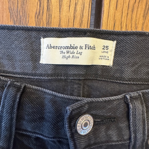 Abercrombie & Fitch Women's 25 L Long The Wide Leg High Rise - Picture 4 of 11
